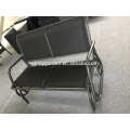 Amazon Outdoor Patio Swing Glider Bench Chair - Dark Gray